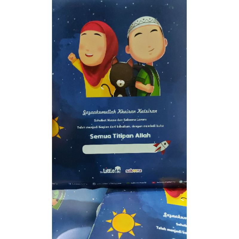 buku Nussa Rarra, smua Titipan Allah