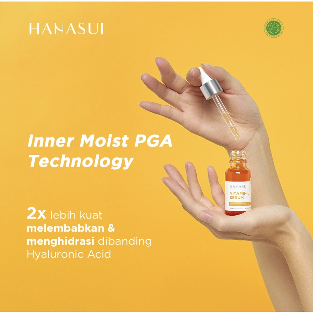 Hanasui Serum Vitamin C New Look &amp; Improved Formula 20ml BPOM