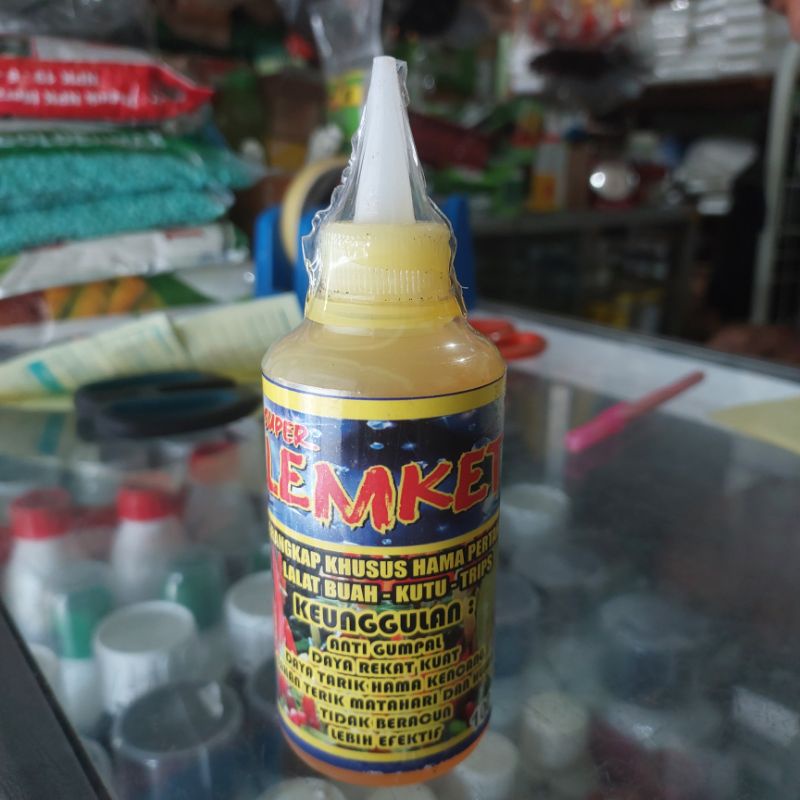 LEM PERANGKAP LALAT BUAH THRIPS KUTU SUPER LEMKET 100 ML | LEM HAMA | LEM LALAT BUAH