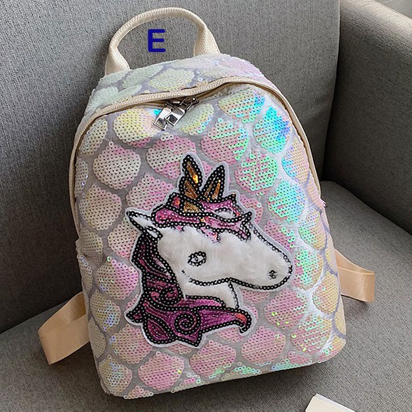 Backpack / Tas Ransel Anak Perempuan Magic Sequin