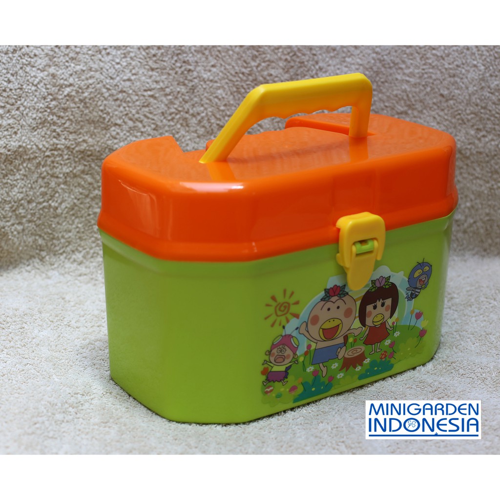 Storage Box 22x13x14 cm Tempat Mainan / tool / Kosmetik MGI KADO 033 simpan benih bibit tanaman