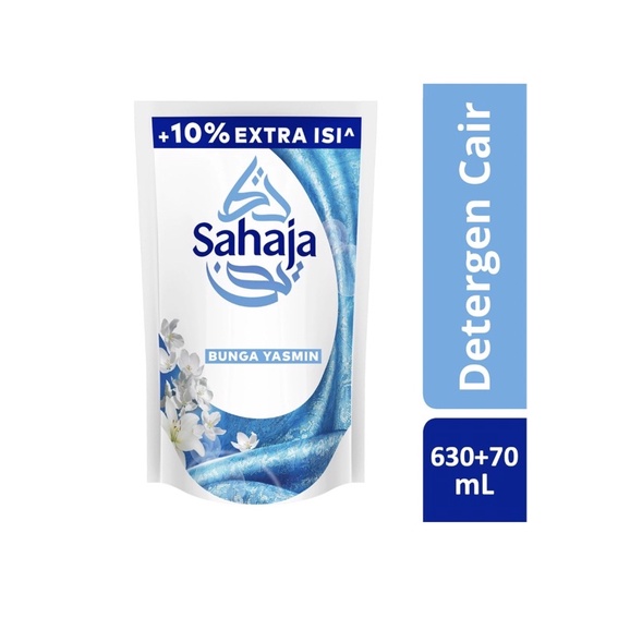 Sahaja Bunga Yasmin Deterjen Cair 630ml + 70ml