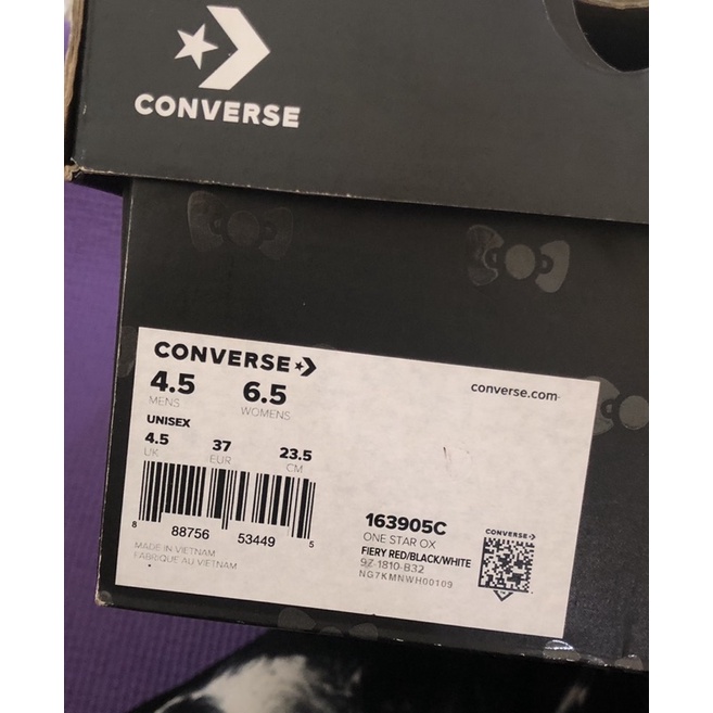 Converse one star ox