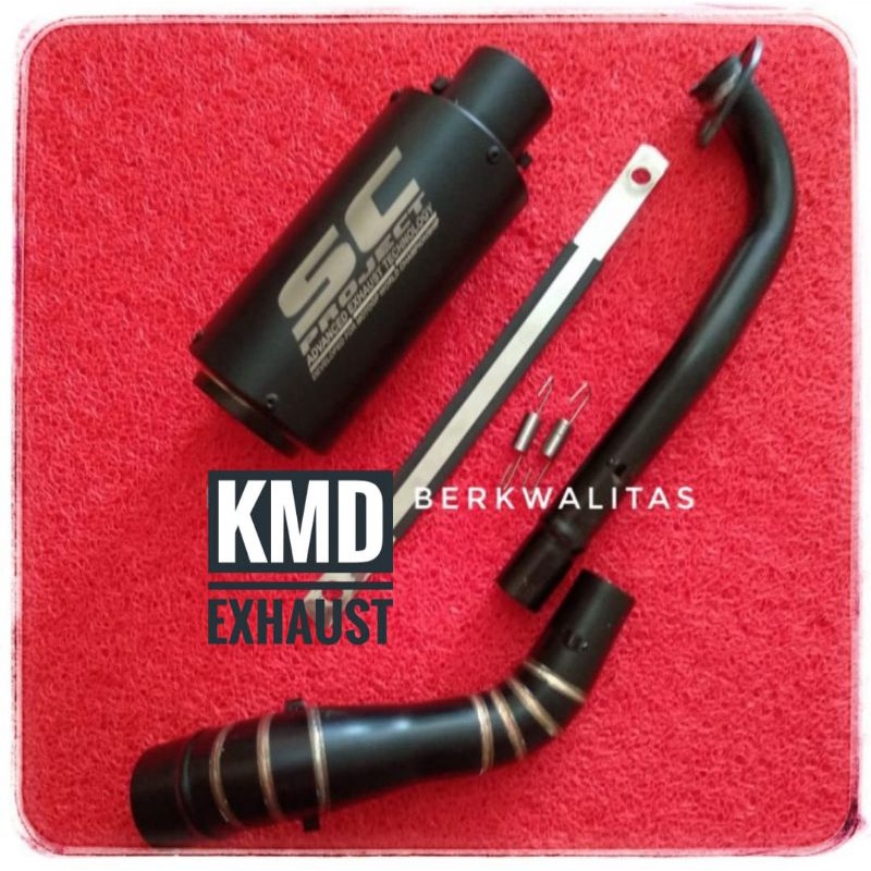 EXHAUST MUFFLER CBR150R EXCITER 150 MSLAZ R15 XSR155 XSR 155