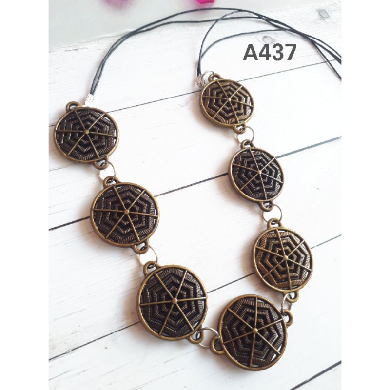 Kalung Etnik Panjang A437 Aksesoris Kalung Wanita