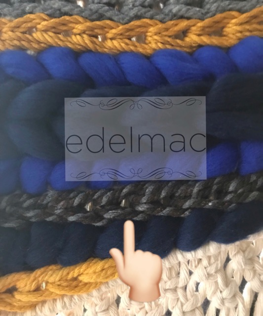 Tali katun Macrame Belang 4mm twist Part II