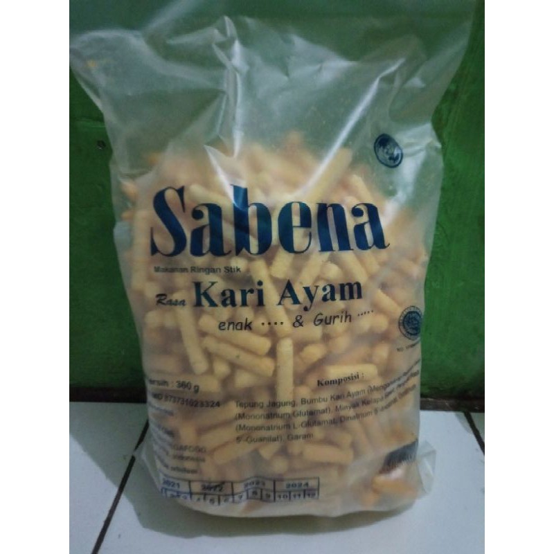 

Sabena Snack/Stick Kari ayam/enaaak/Gurih