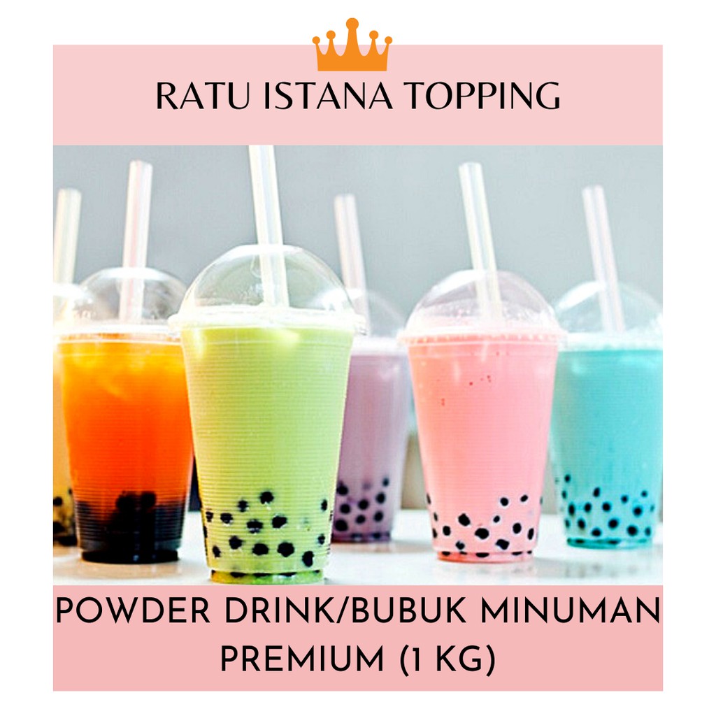 

BEST BUBBLE 1 KG-MINUMAN BUBUK-MINUMAN SIAP SEDUH-POWDER DRINK-MINUMAN BUBBLE-BUBUK MINUMAN PREMIUM