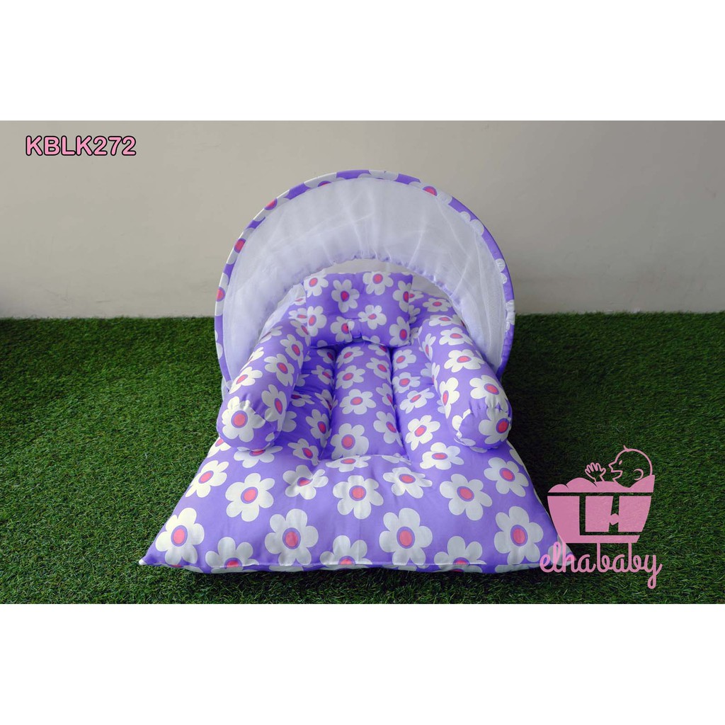 Grosir ElhaBaby KBLK272 I Kasur Kelambu Bayi