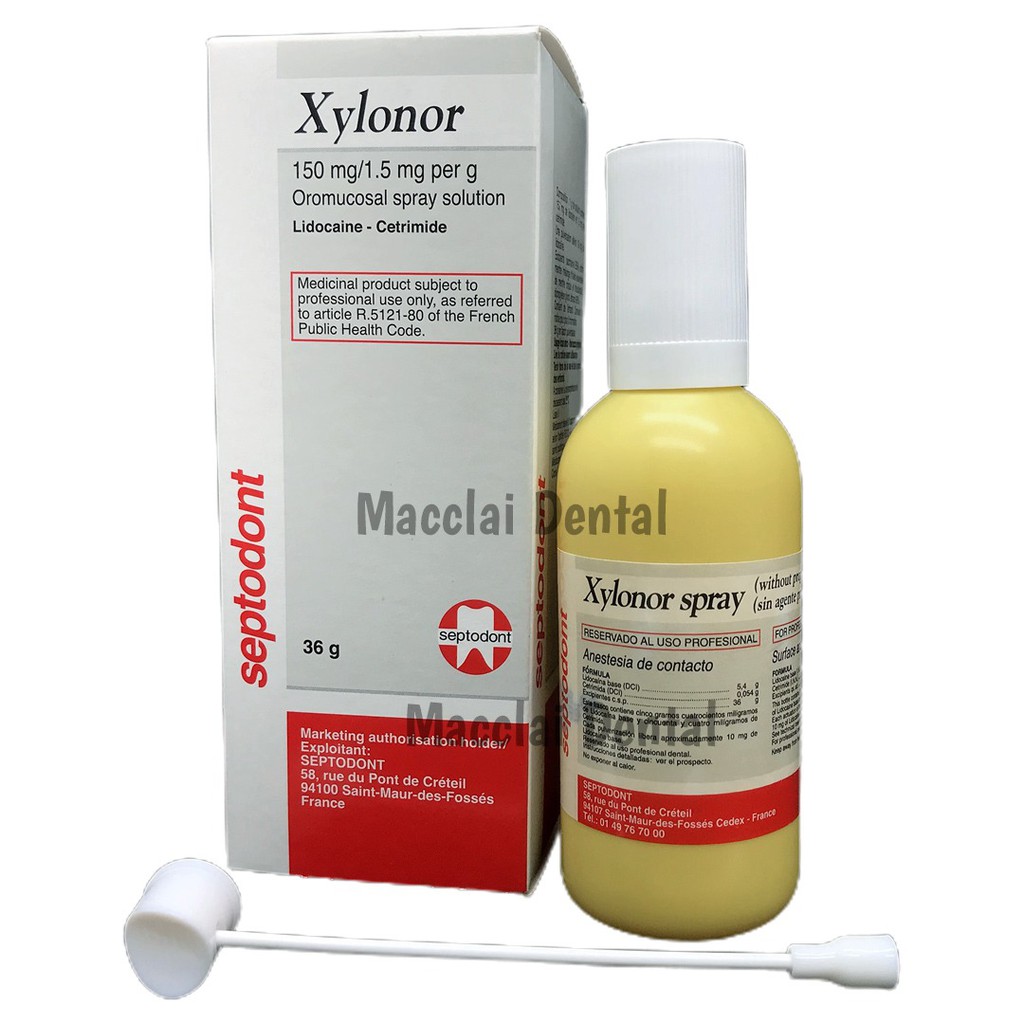 DENTAL XYLONOR SEPTODONT / XILONIBISA / XYLONOR
