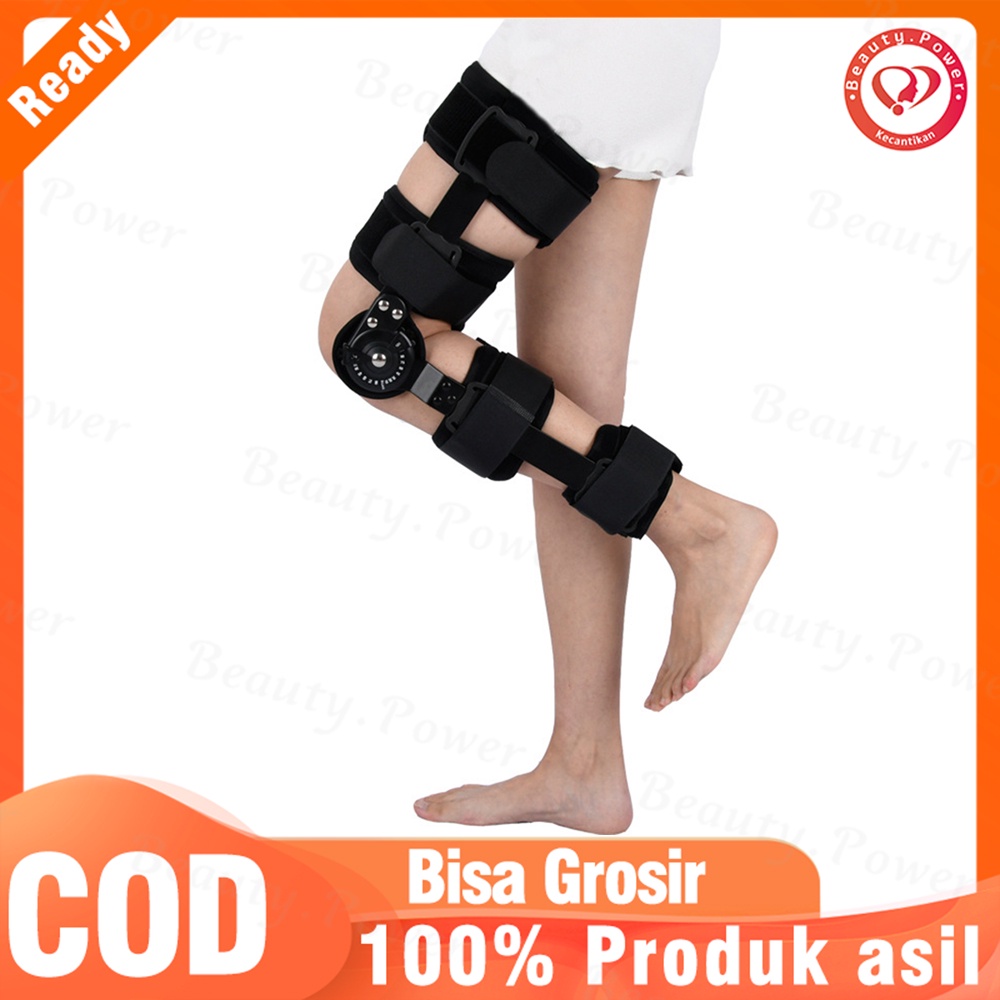 Knee Brace Post Op Deker Penyangga Lutut Terapi Latihan Jalan Paska Operasi ACL PCL Arthroscopy