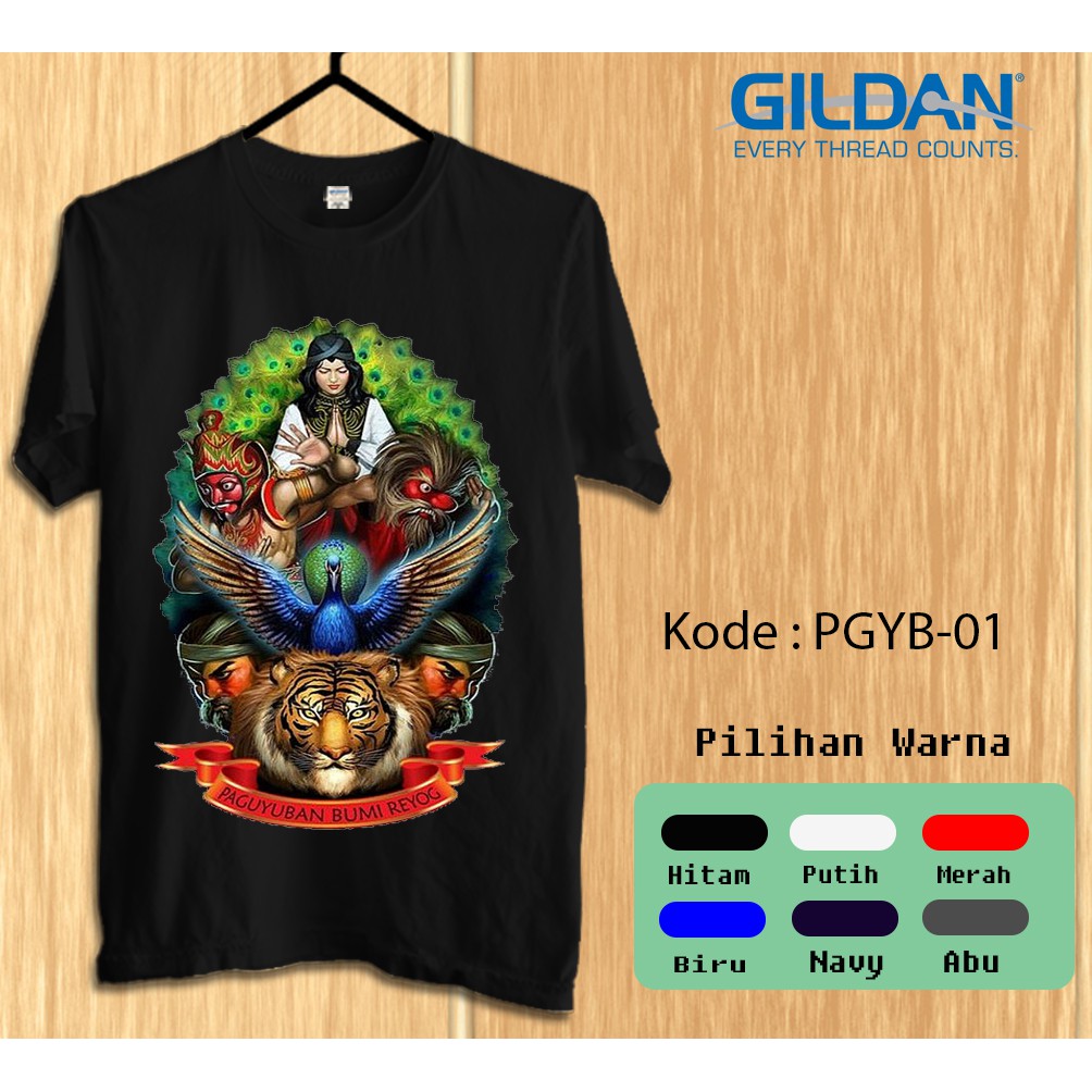 Kaos Gildan Softstyle - Paguyuban bumi Reyog