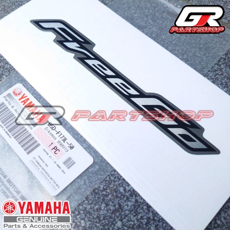 LIST EMBLEM BODY B5D-50 FREEGO ABU ORIGINAL YAMAHA GRAPHIC STIKER STICKER STRIPING FREGO FREE GO KIRI KANAN ORI YGP