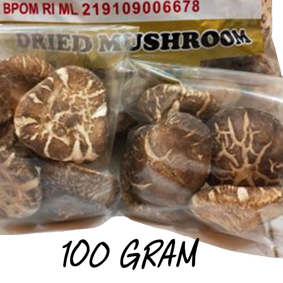 

GRATIS ONGKIR✅JAMUR KERING SHITAKE 100GR / HIOKO / HYOKO / DRIED MUSHROOM SHITAKE|SQ3
