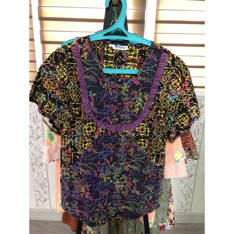 Preloved Second Baju Atasan Batik Keris S Cotton Wax