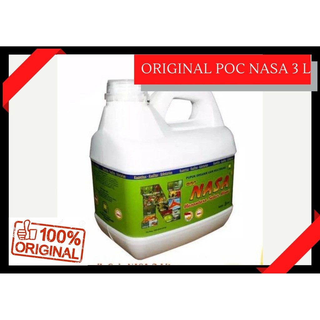 POC NASA Kemasan 3 Liter - Original Produk NASA