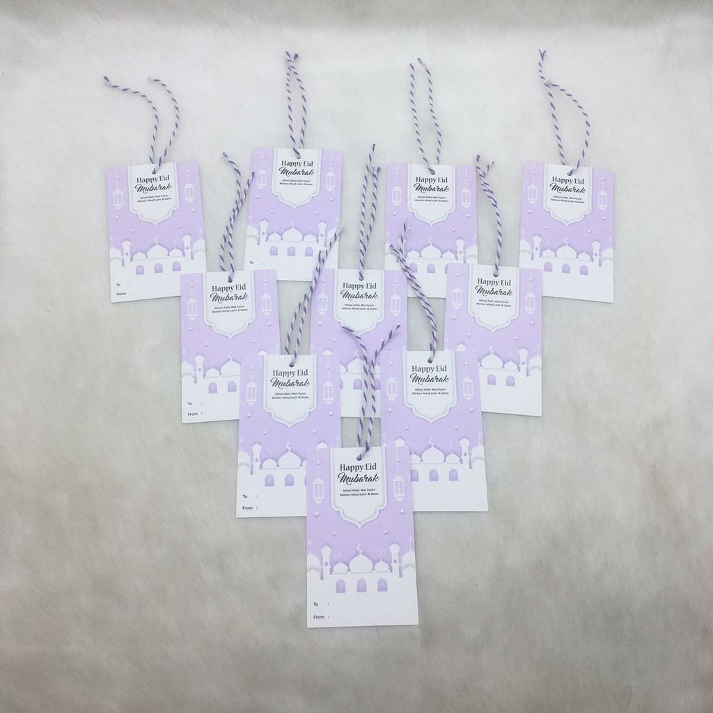 

PROMO!!! TAG KARTU LEBARAN / IDUL FITRI / EID MUBARAK READY STOCK