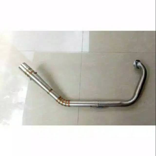 pipa/leher/gulu banyak satria Fu roadrace. leher knalpot Fu njentar