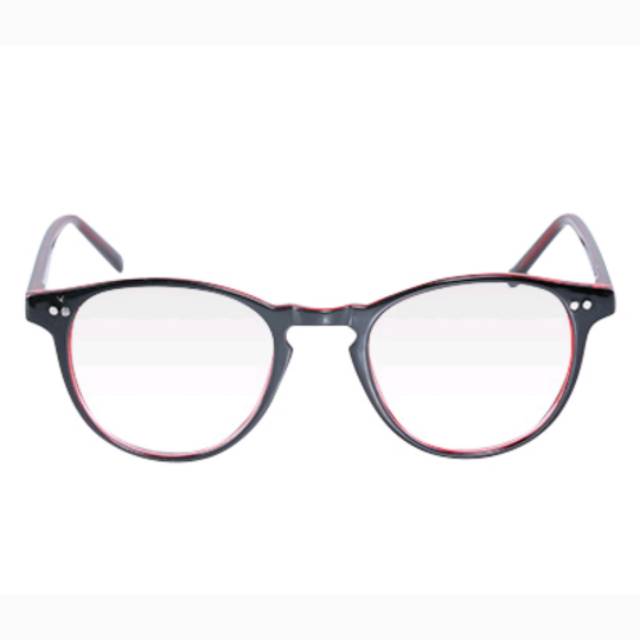 Kacamata Plastik Bulat - B048