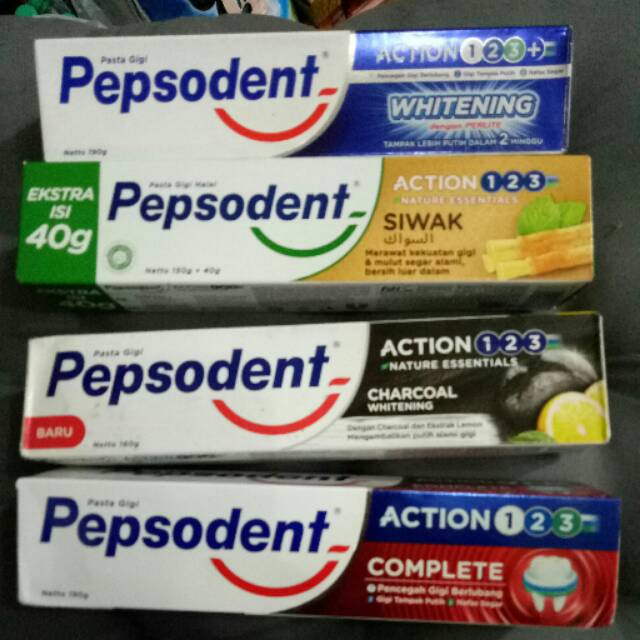 Pepsodent action 123 pasta gigi odol 190gr