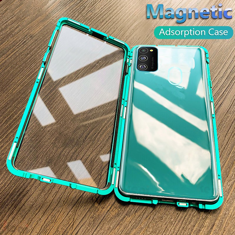 Magnetic Adsorption Metal Case For Vivo Y30i Y30 Y50 V17