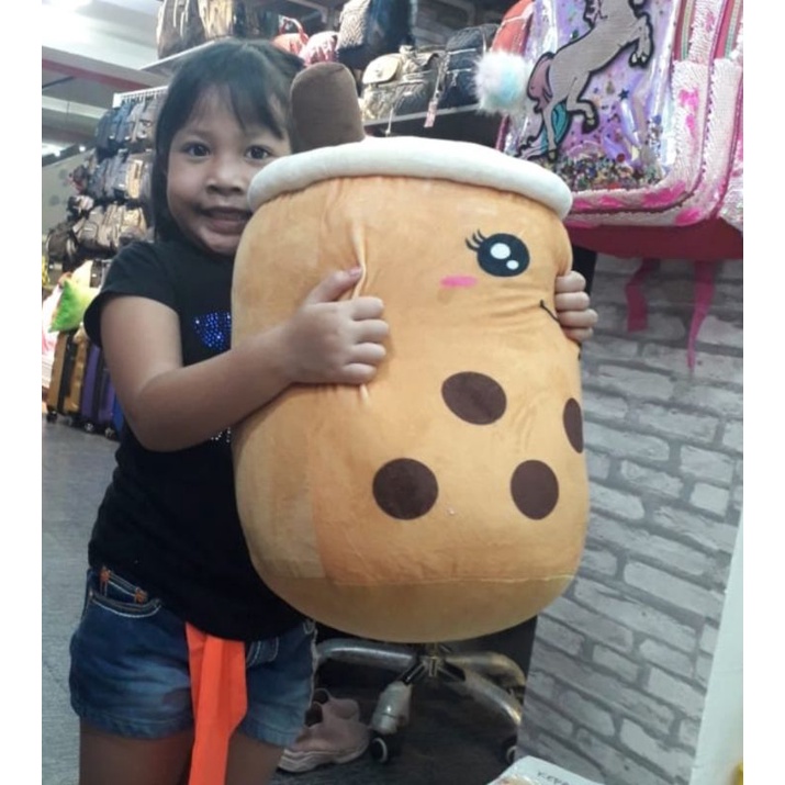 Boneka Boba milk tea Jumbo