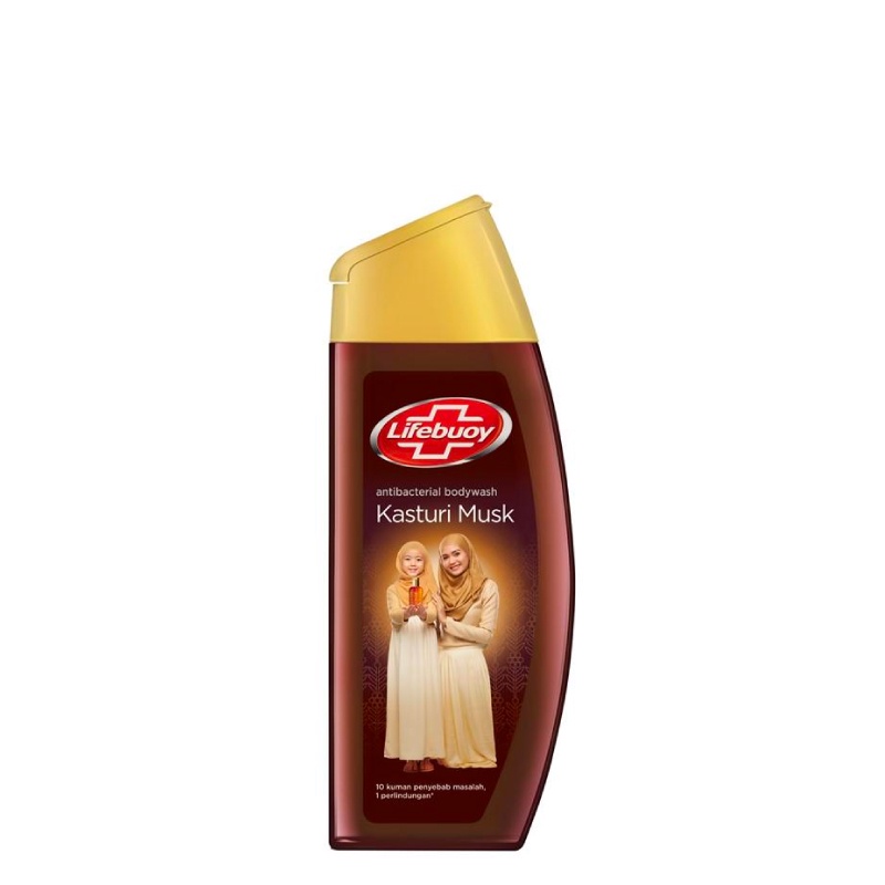 Lifebuoy Antibacterial Body Wash Kasturi Musk 3 x 300 mL