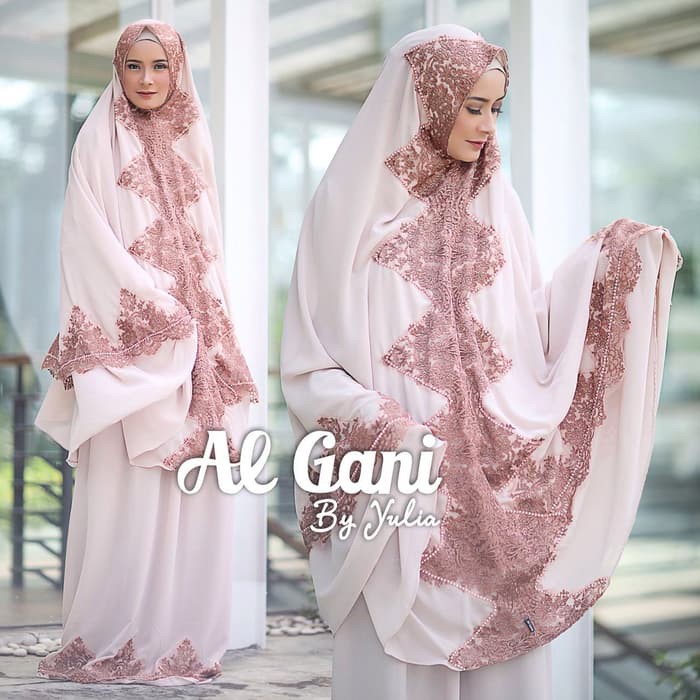 Terbaru !!! Azurra Shop Mukena Salimah Zigzag Ori By Al Gani Mukena Dewasa Fashion Muslim Murah