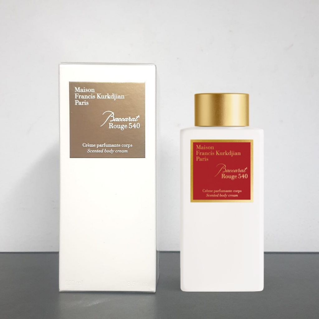 Jual Baccarat Rouge 540 Scented Body Cream 250ml Shopee Indonesia