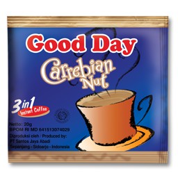 

Good Day Carrebian Nut Sachet - 1 renceng isi 10 pcs