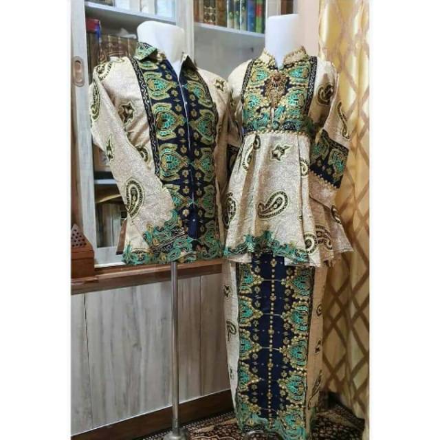 Couple batik Palembang/songket Palembang
