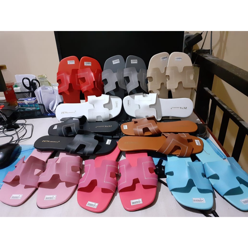 [ CUCI GUDANG ] SANDAL WANITA RZ 03 TEPLEK HUMBLE