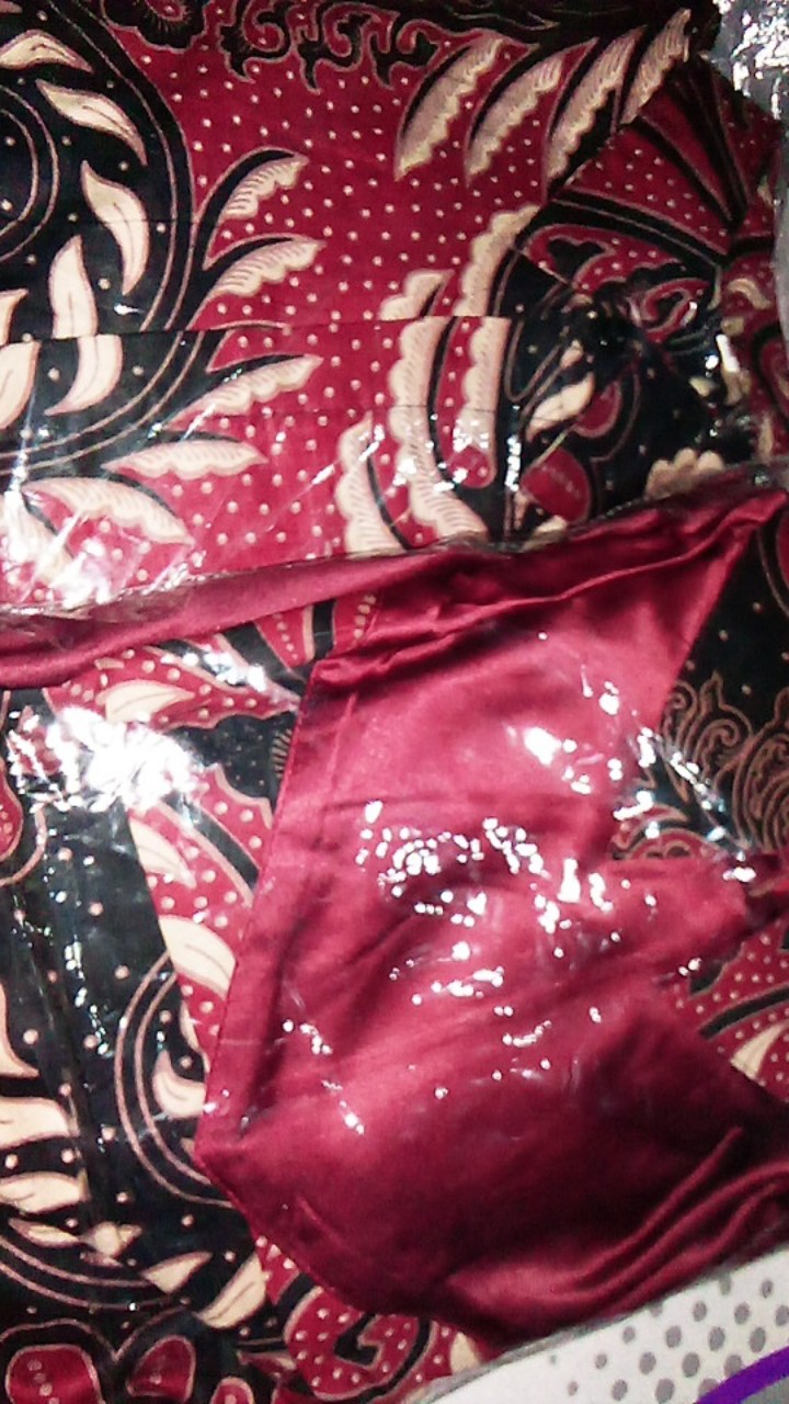 Baju Batik Couple Pasangan Pakaian Muslim Wanita Terbaru Sarimbit Batik Pekalongan Original Karyaku