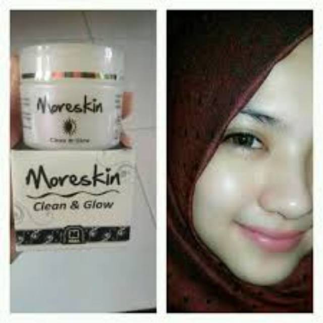 MORISKIN CLEAN N GLOW NASA, CREAM PENCERAH WAJAH, CREAM WAJAH GLOWING