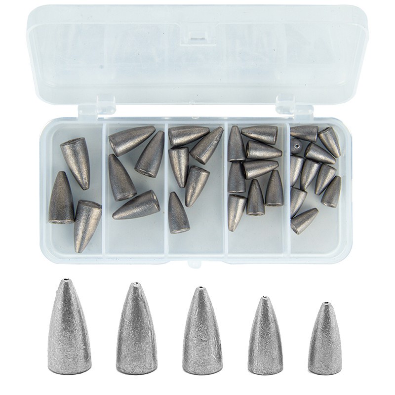 30 Pcs Lead Plummet Fittings