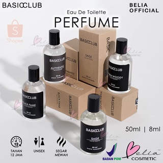 Image of ❤ BELIA ❤ BASICCLUB Eau De Toilette Perfume 50ml | 8ml | Parfum EDT | Wangi Badan By Geamoore