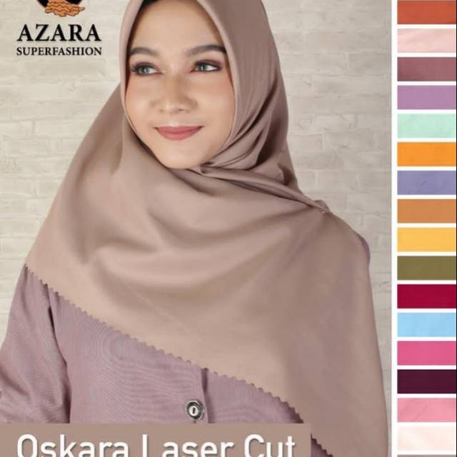 Segiempat oskara laser cut