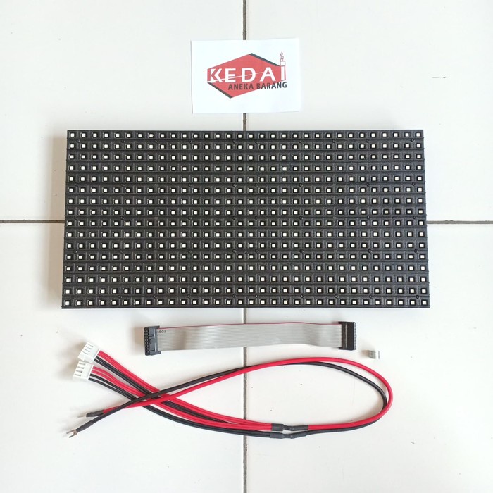 Panel Module Modul Led P10 Running Text Smd Rgb Outdoor Text Only