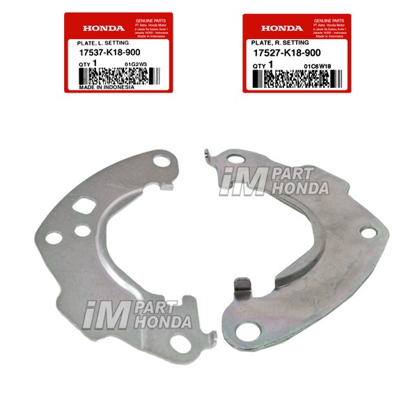 17527-K18-900 17537-K18-900 Plat Klem Fuel Pump Kanan Kiri Plate L R Setting CB150 Verza