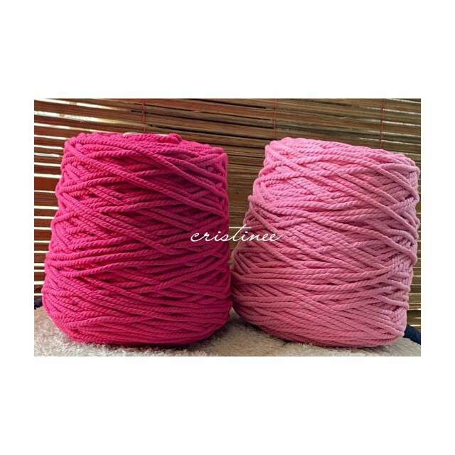 1 kg tali katun macrame 4mm