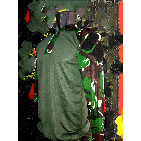 Baju BDU Lengan Panjang Bahan Dryfit