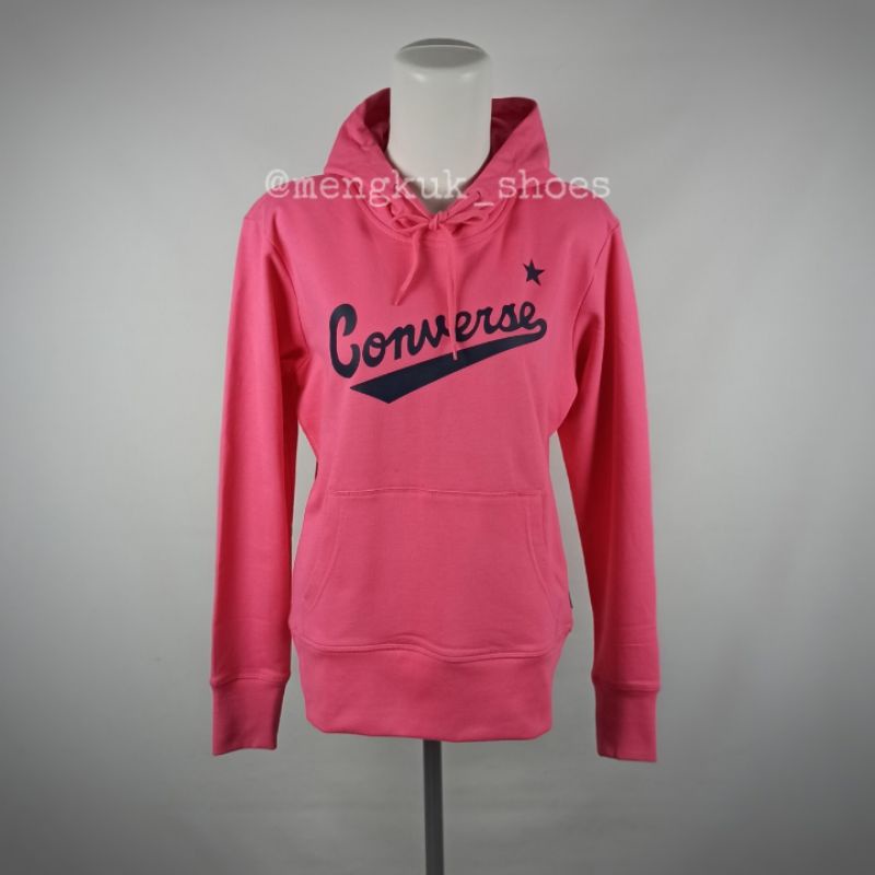 Jaket Converse Women Nova Hoodie PINK ORIGINAL 100% BNWT - Converse HOODIE SALE