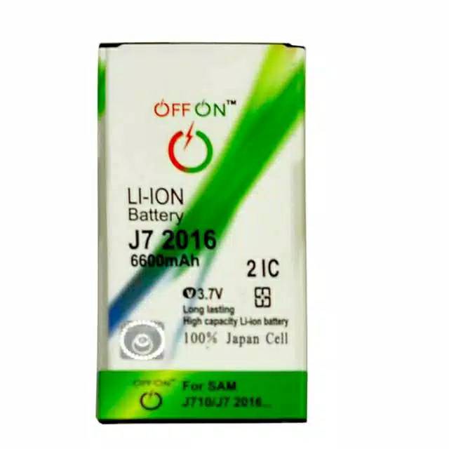 Baterai Batre Batrai Double Power OFFON Samsung Galaxy J7 2016 J710 EB-BJ710CBE Original Battery