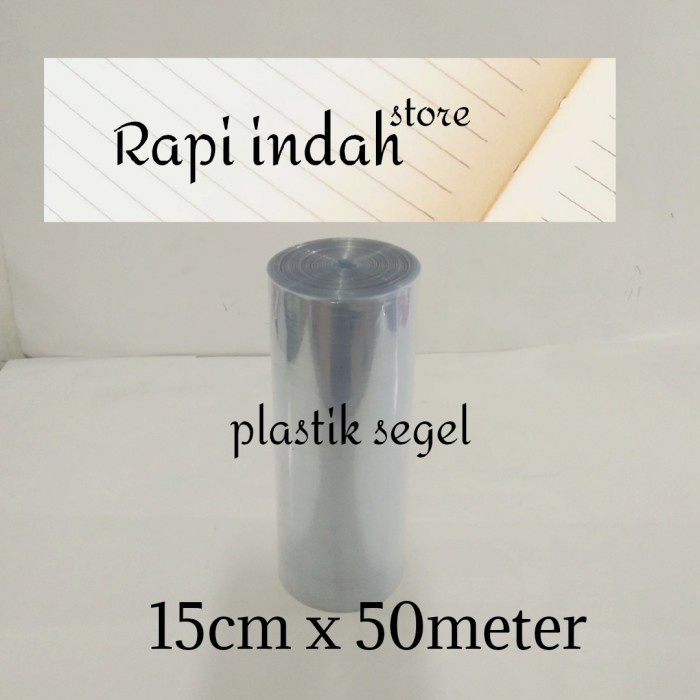 

Trendi Plastik Segel Shrink Pvc 15Cm X 50Meter Terlaris
