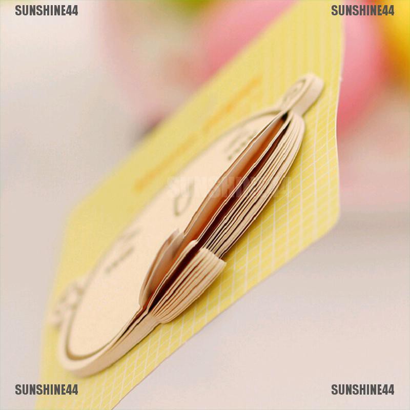 2Pcs Sticky Notes Lucu untuk Stationery Kantor [sunshine44]