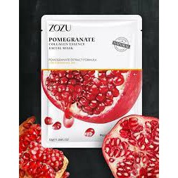 MASKER WAJAH ZOZU FRUIT MASK GIRLSNEED77 Masker Tisu Perawatan Wajah Mask Sheet