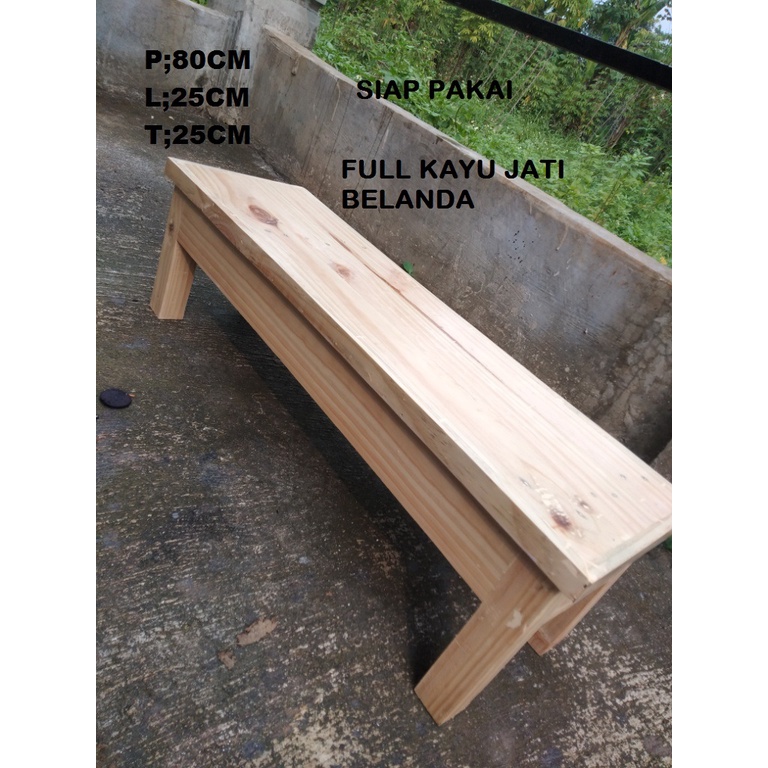 Jual meja kayu jati belanda P80 L25 T25 meja aquarium meja serbaguna