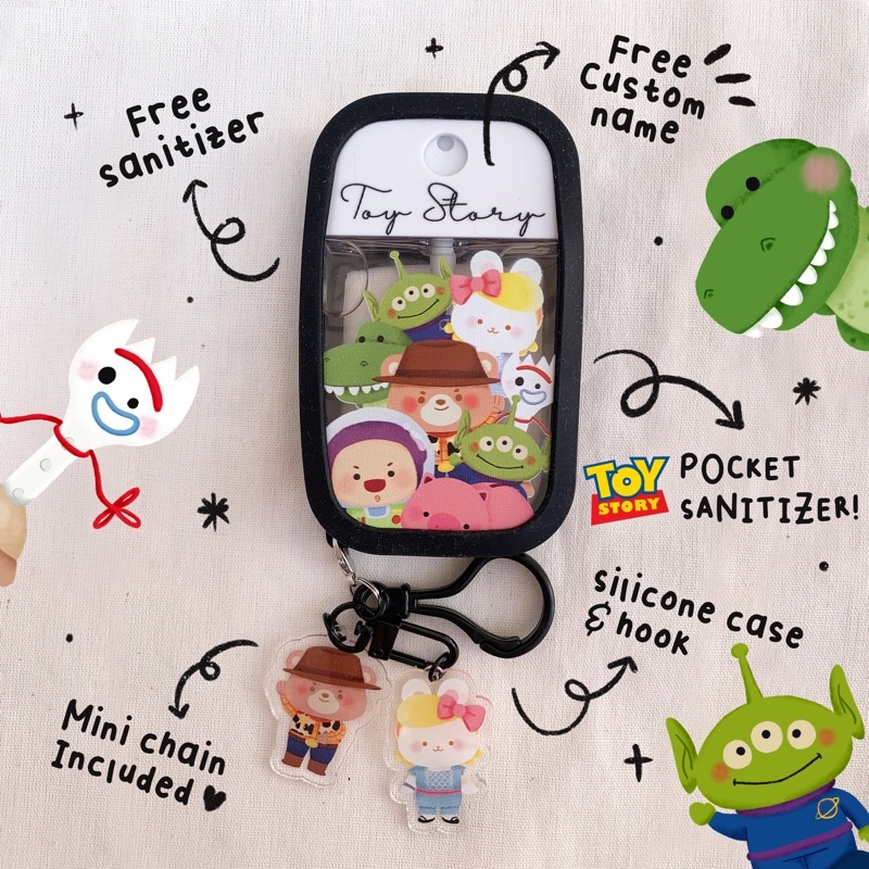 POCKET SANITIZER TOY STORY