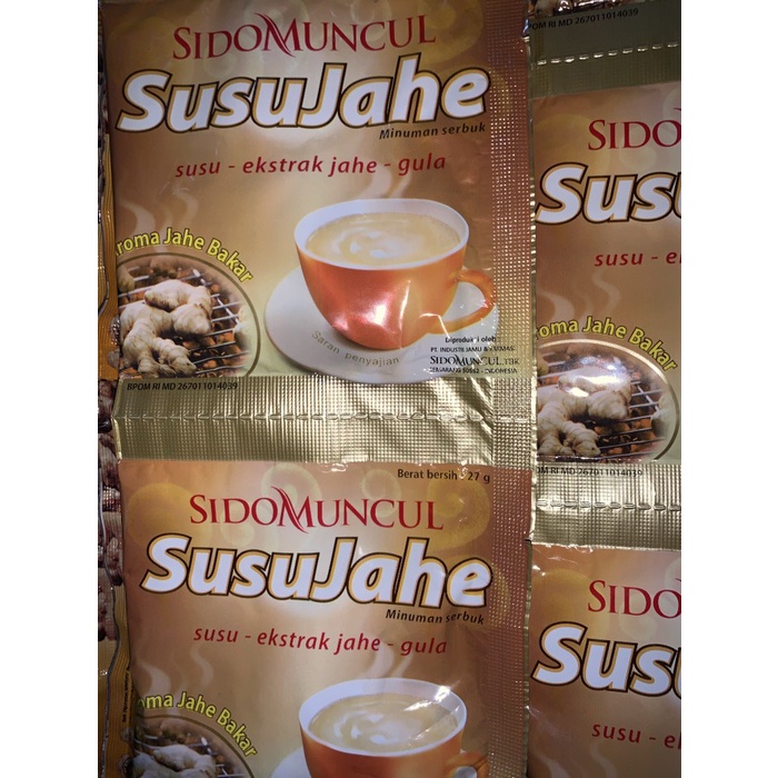 

tradisional-minuman- sidomuncul susu jahe renceng isi 10 sachet -minuman-tradisional.