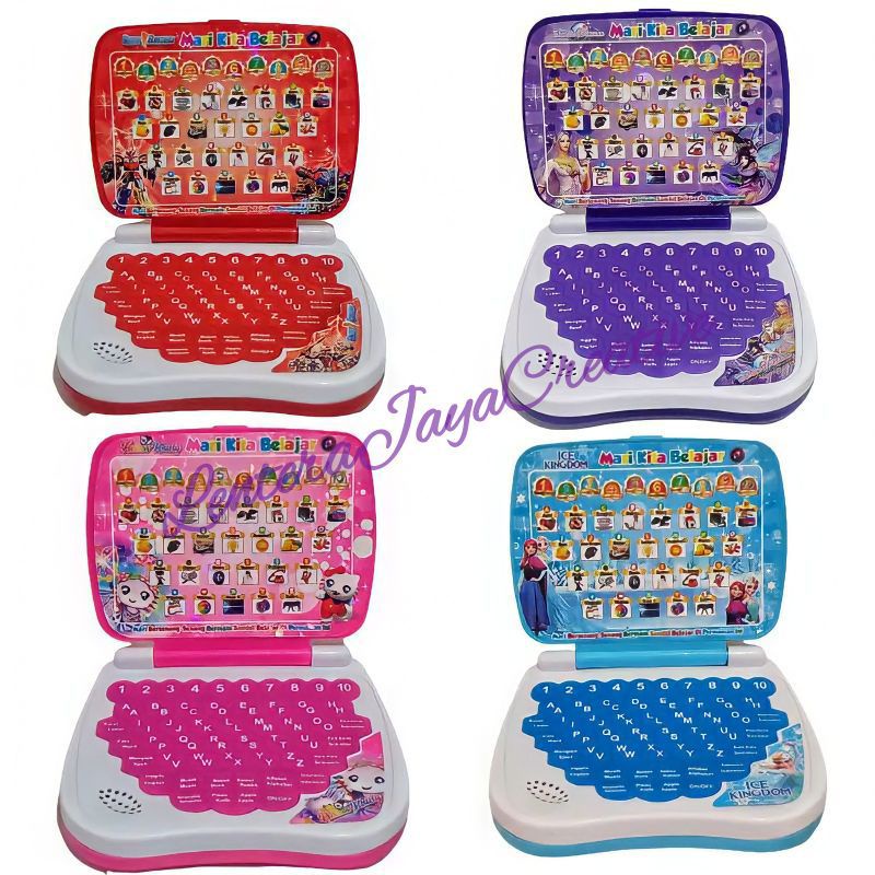 MAINAN LAPTOP ANAK-ANAK, MAINAN LAPTOP BELAJAR ANAK, MAINAN EDUKATIF